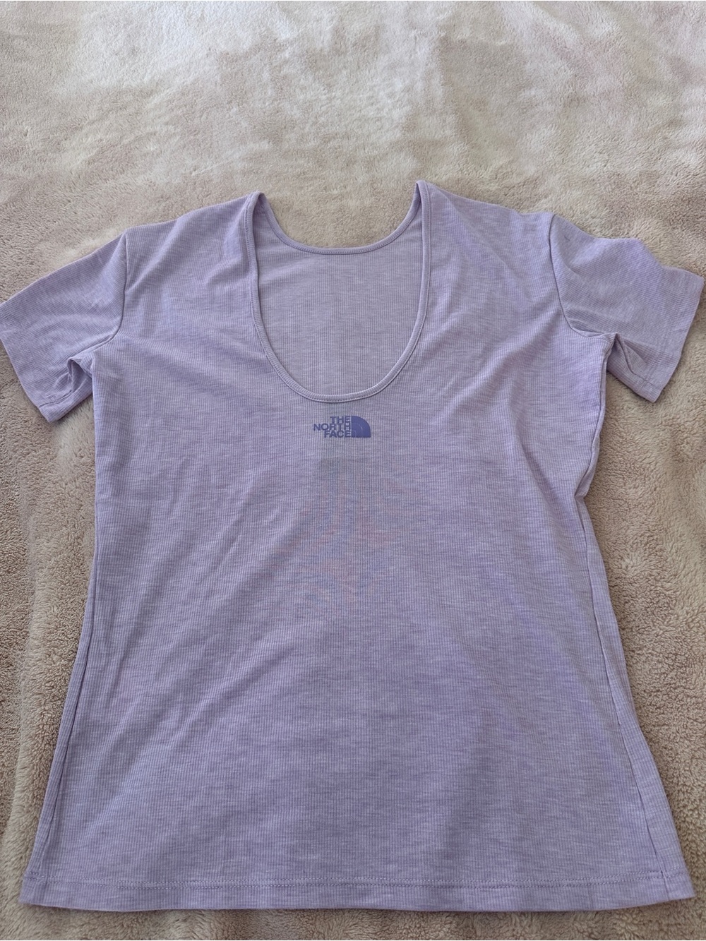 The North Face Women’s Lavender Scoop Neck Lean Strong Tee